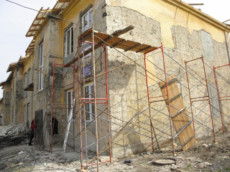 Общежития для переселенцев, которые в Краматорске Донецкой области капитально ремонтируются за счет европейского гранта, не будут сданы в ус