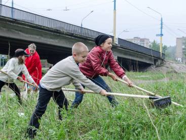 В воскресение, 3 мая, в Краматорске прошел “воскресник”