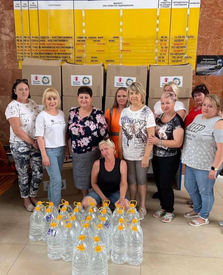 Підтримка у часи випробувань: 2 500 гігієнічних наборів для вразливих сімей протягом 2022 року.
